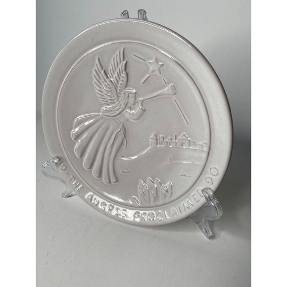 Frankoma XMas Plate 1990 - Picture 10 of 12